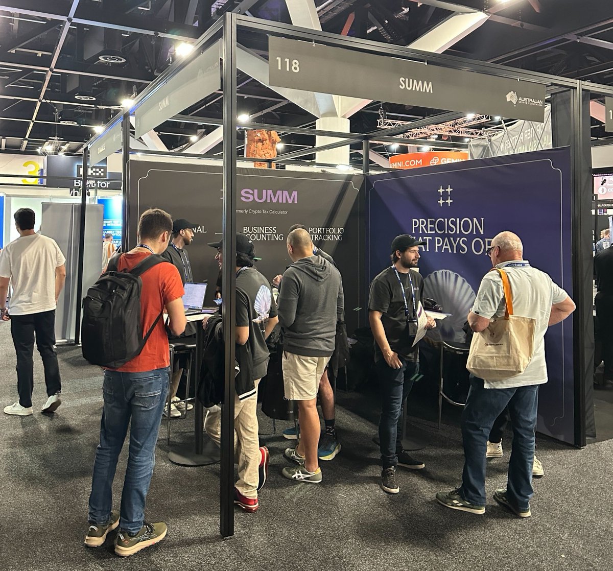 summ_app's tweet image. Summ is on the ground at @AusCryptoCon 🇦🇺
Come check out our new look and meet the team.
#AusCryptoCon #Summ