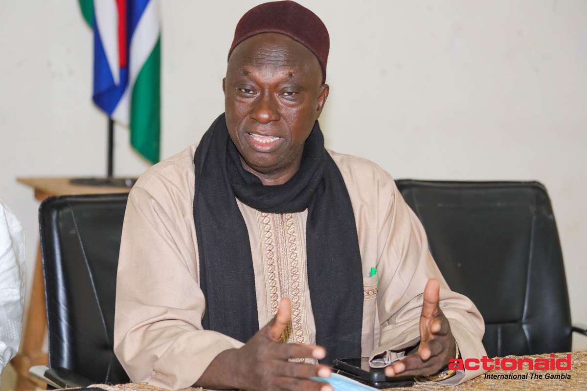 With support from <a href="/faogambia/">FAO Gambia</a>, <a href="/ActionAidGambia/">ActionAid Gambia</a> is training Chiefs &amp; Women District Tribunal Members on Disaster Risk Reduction &amp; Conflict Resolution to tackle climate-related conflicts &amp; improve early warning systems.

Together, we’re building safer, more peaceful communities.