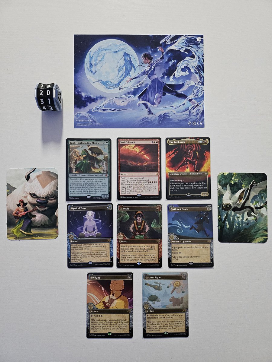 Magic The Gathering Set: Avatar Commander's Bundle
Box Cost: $107
Value Pulled: $160 
Best Card: Toph, Earthbending Master ($33) 
Set Rating: 9/9 Fox Tails 

+ Great Art
+ Great Value 
+ Great Theme