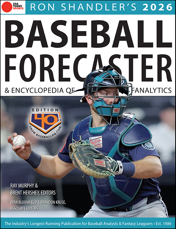 RyanBHQ's tweet image. Baseball Forecaster status — off to the printer!

Proud of this year&apos;s edition. Quality player boxes, new research abstracts, and a ton of good prospect/overseas info.

PDF ready on Wednesday, hard copy ships early/mid Dec: bhq.news/bf26

And now I need a drink 🍺