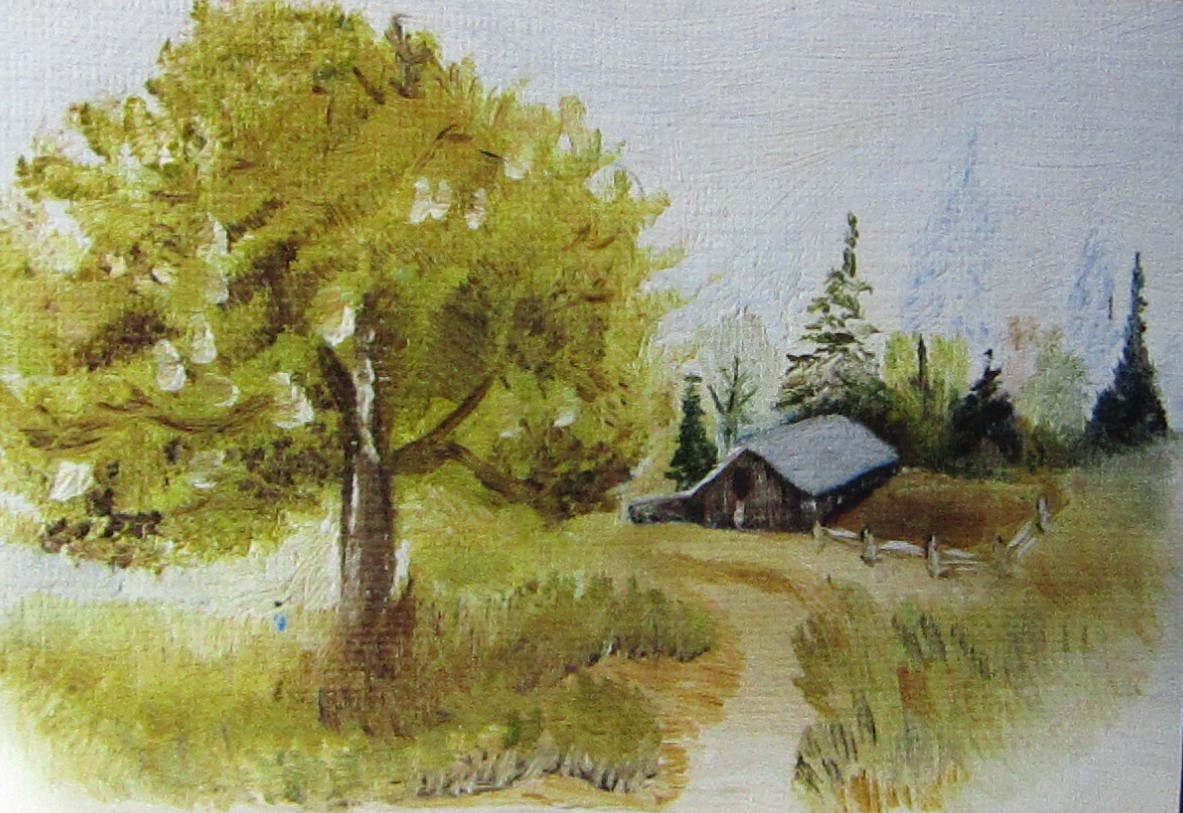 I dabble a little in oils.