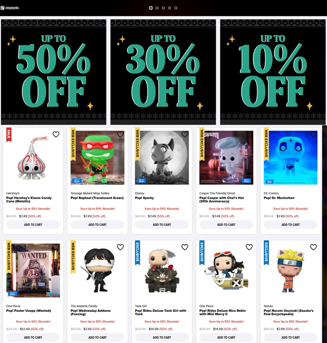 pop_holmes's tweet image. Black Friday at Funko shop 
50% popholmes.tech/l/fsbf50
30% popholmes.tech/l/fsbf30
10% popholmes.tech/l/fsbf10

#ad #blackfriday #funkoshop #wednesday #drmanhattan #originalfunko #popholmes