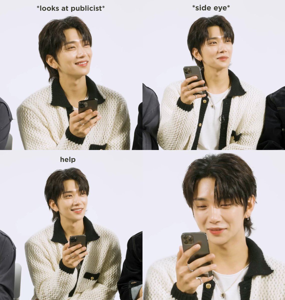 sounds_of_cheol's tweet image. joshua while reading all the thirst tweets 😭