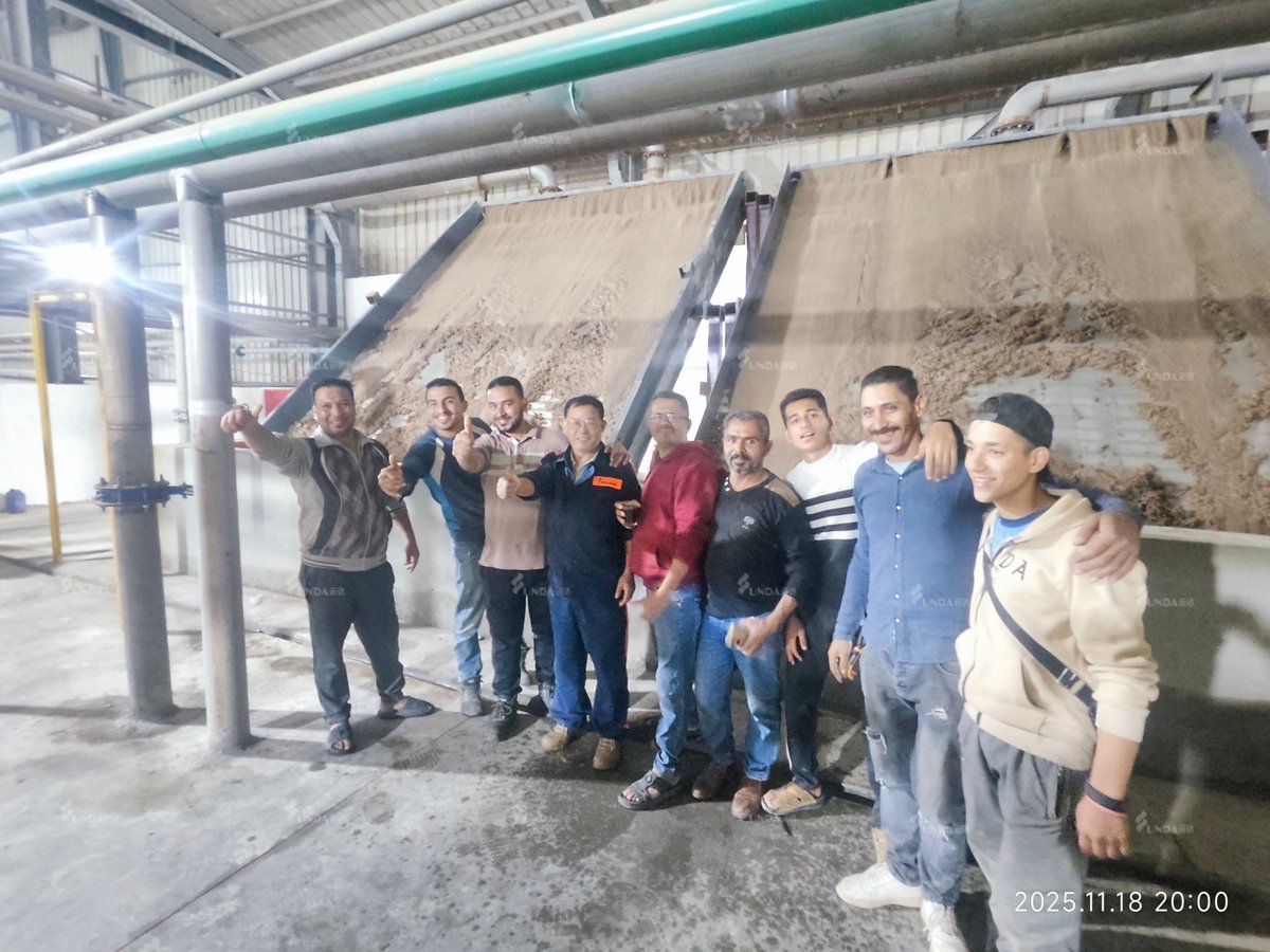 YUNDA1981's tweet image. Egypt Project
Our engineer went to the site for on-site technical guidance.
WhatsApp: +86 134 6032 4173
Email: bella@yundapm.com
Website: yundapm.com  
#YundaPaperMachinery  #Pulper #Screen #Refiner #OCC #CTMP #VirginPulp #TissuePaper #PackagingPaper #Conveyor