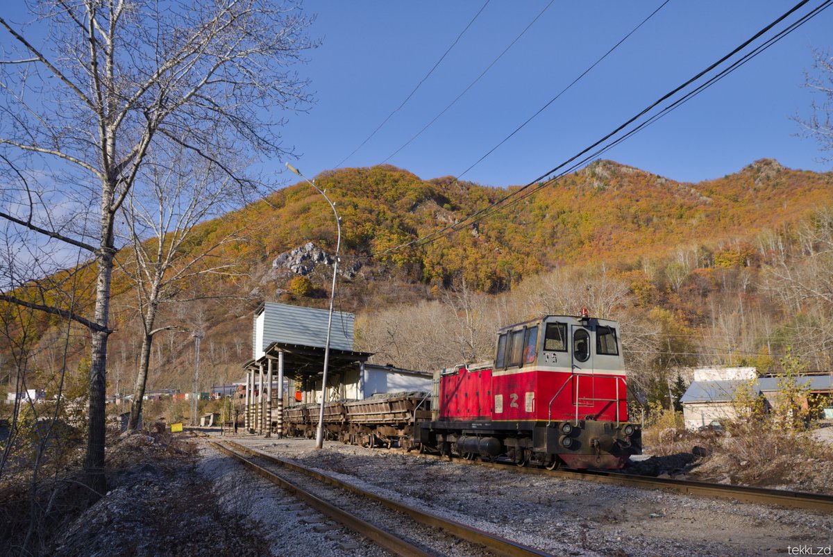 ダリネゴルスク狭軌鉄道
ダリポルメタル社の鉱山専用線で全長5.5km
2021年が"新型"が導入され、2両が活躍している。
1989年製の3177号は工事用車両として利用されていた。