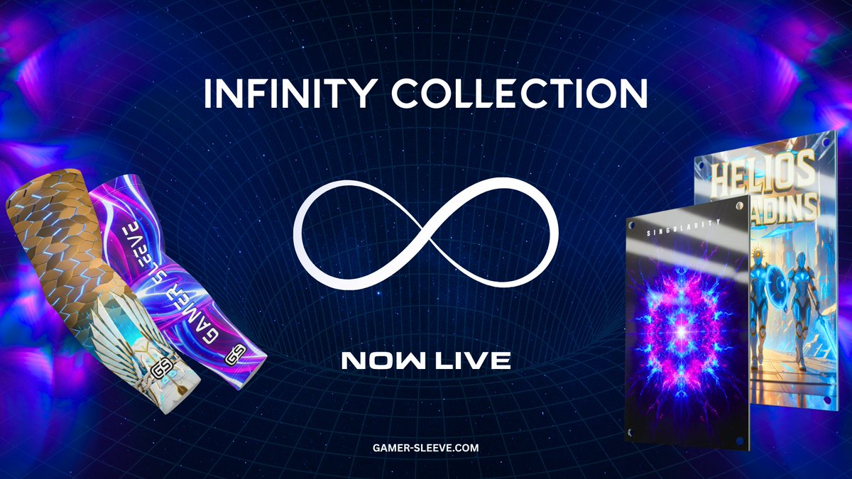LIVE NOW
- 5 new sleeves
- Brand new WALL ART

oh... and 50% off site wide all weekend long🤯

gamer-sleeve.com