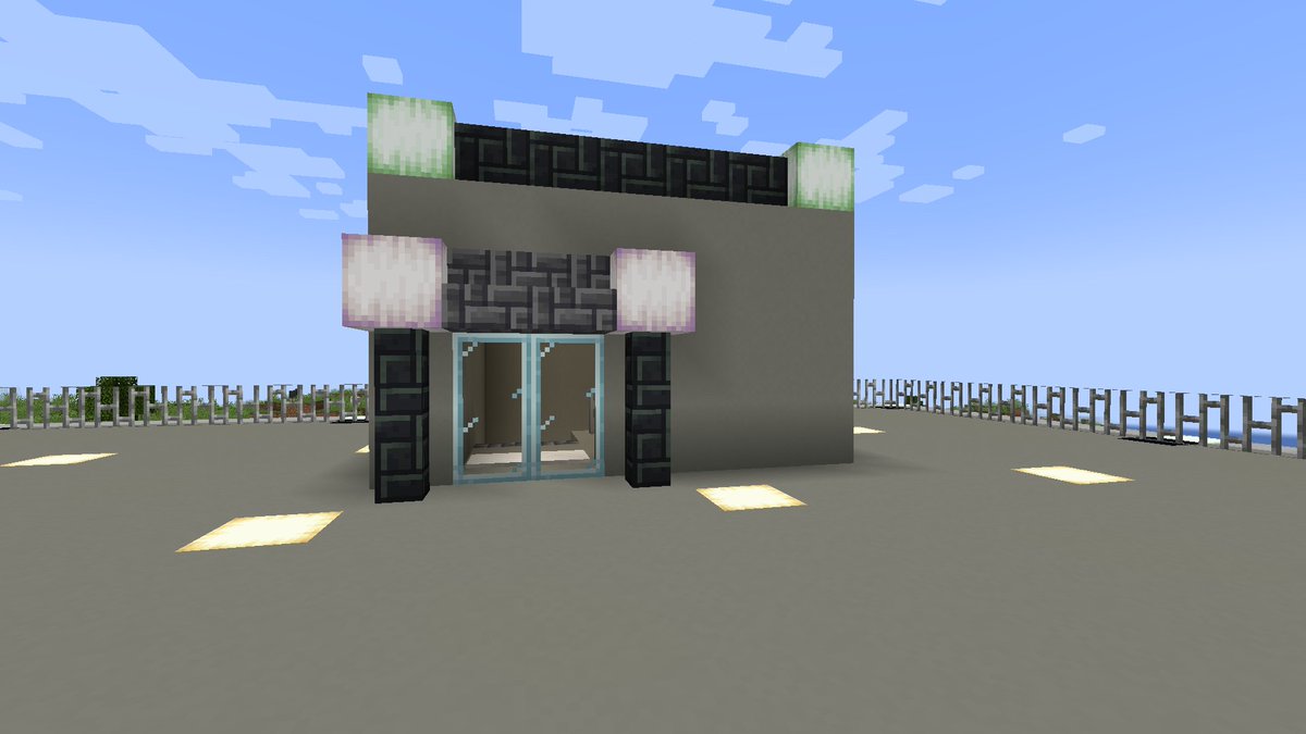 kawasemi_nimu's tweet image. 普段あまりしない建築を下手なりに頑張ってみた！
基本が豆腐なのは許してね？
#マインクラフト
#建築