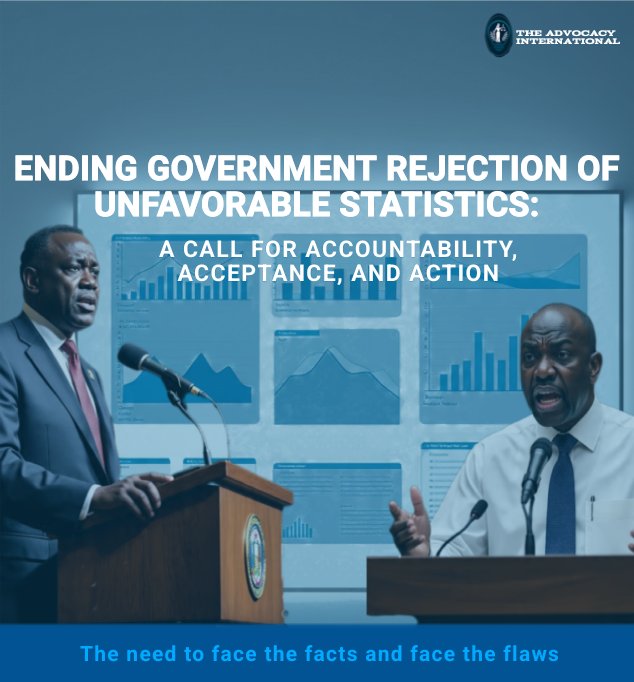 theadvocacyintl's tweet image. When governments deny data that highlights failure, they deny citizens the opportunity for progress. It’s not shameful to admit shortcomings—it’s shameful to ignore them.

#TheAdvocacyInternational #DataForAccountability #FaceTheFactsFixTheFlaws #stayingquietisnotstayingsafe