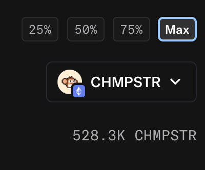 CryptoVonDoom's tweet image. MAX STAKE ON $CHMPSTR

You know it had to be done. Gimme that 2.5 multiplier ASAPPPPP