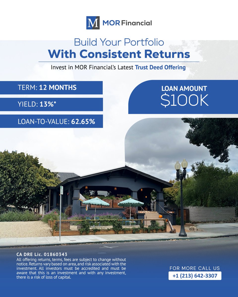 Build your portfolio with confidence. Earn consistent returns with MOR ...