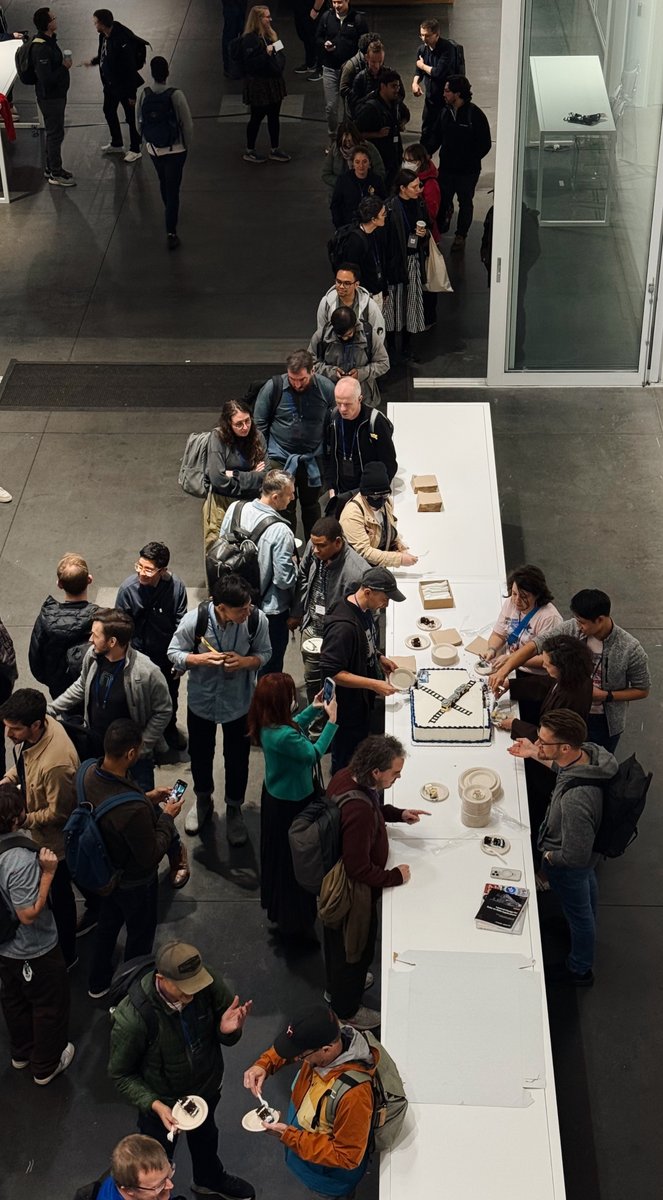 sfrubyconf's tweet image. We want to thank:
❤️ 450 of YOU, friends, sharing this experience with us
❤️ 60 amazing speakers for giving talks, workshops and demos
❤️ 30 wonderful sponsors for supporting our community and the future of Ruby
❤️ 50 volunteers and 20 organizers who brought the vision to life!