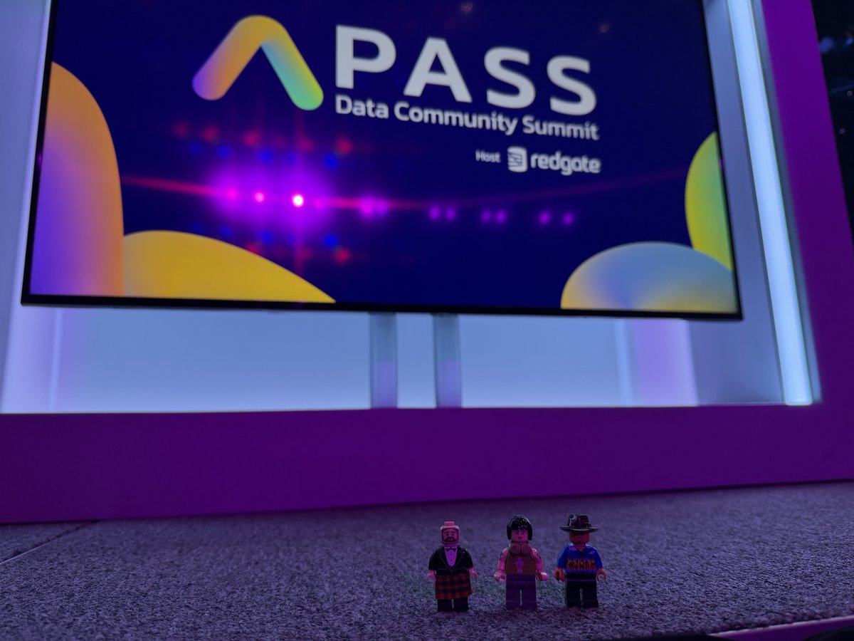 redgate's tweet image. With the PASS Data Community Summit coming to a close, the Redgate team has had a blast spending time with everybody! With that being said, we leave you all with some Lego cameos of our Redgate Keynote Speakers! We look forward to seeing you all again next year! #PASSDataSummit