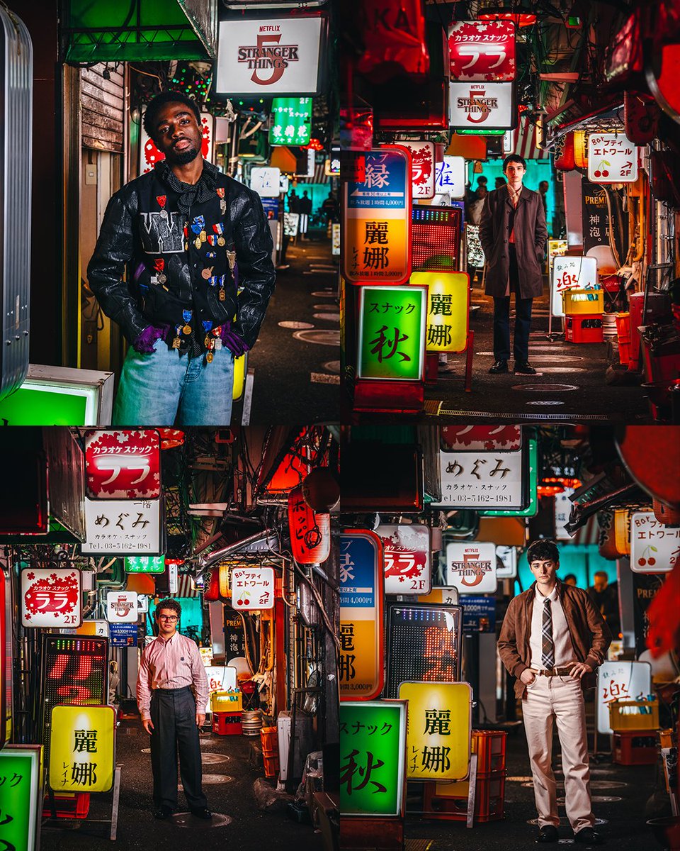 netflix's tweet image. One last adventure in Tokyo. 

5 DAYS UNTIL STRANGER THINGS 5.