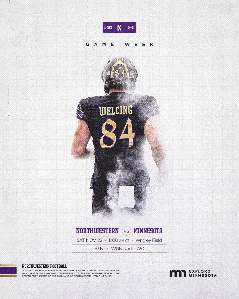 NU_Sports's tweet image. SENIOR DAY at Wrigley Field‼️

Digital Program: tinyurl.com/bdzavabt