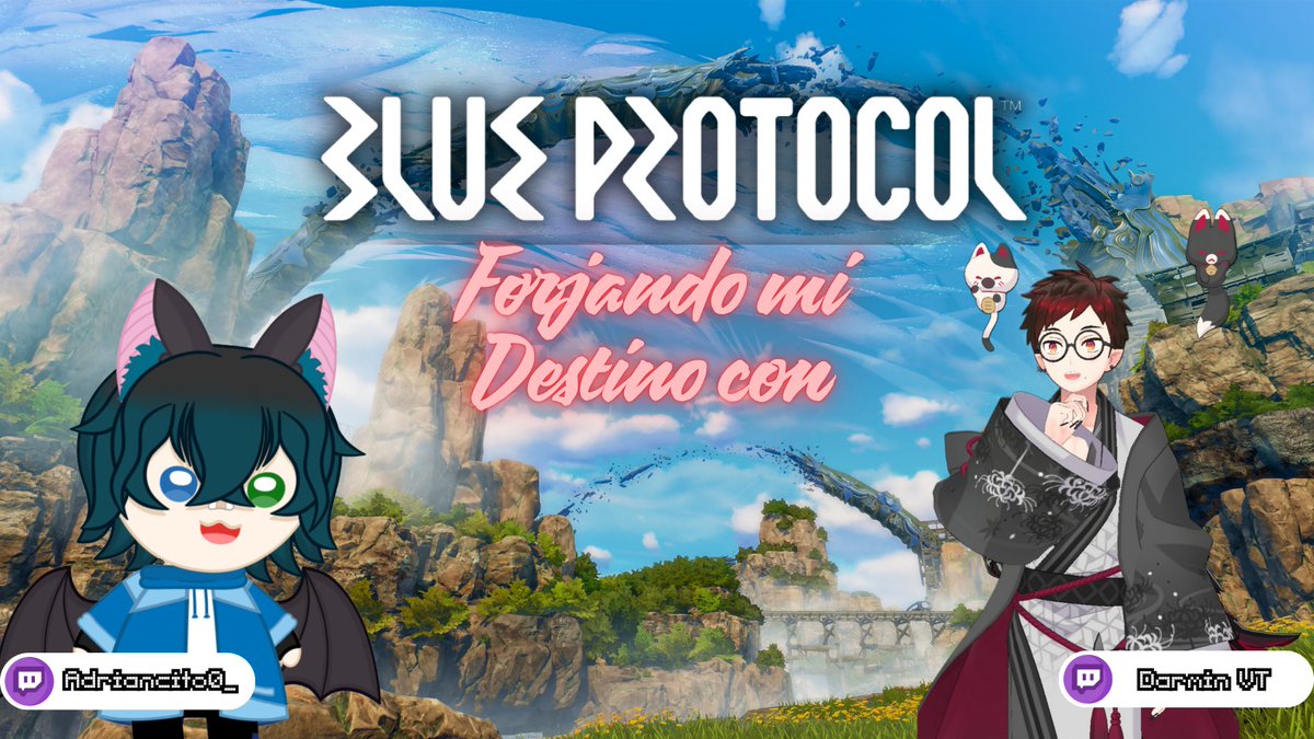 EN DIRECTO 🔴
[ESP/ENG]🌌 Blue Protocol | Forjando mi Destino con Adriancito0 &amp; DarminVT ⚔️✨  
twitch.tv/adriancito0_
twitch.tv/adriancito0_
twitch.tv/adriancito0_

#Adriancito0Stream #VtuberES #Vstreamer #ChikiMurcielago