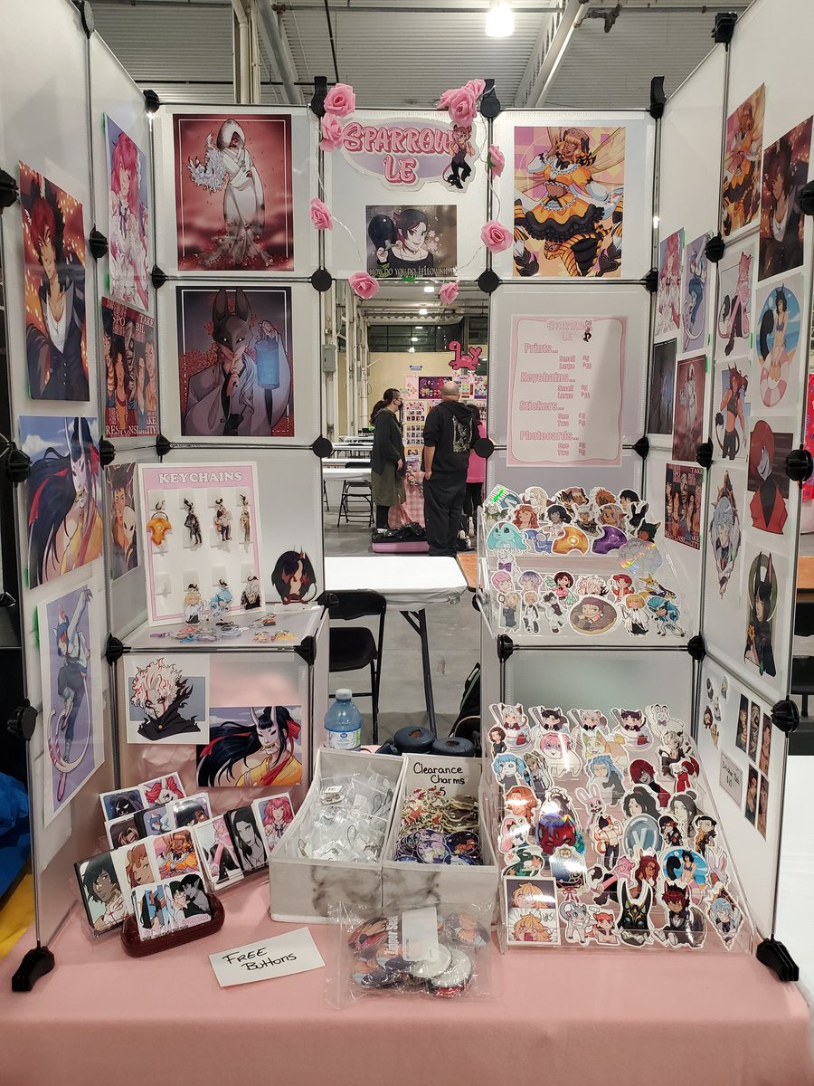 All set up at Toronto Game Expo!