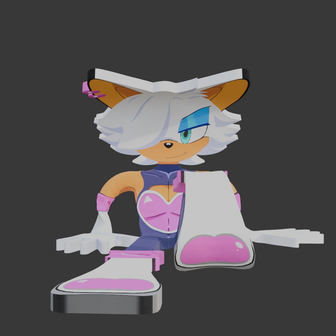 sneaslore's tweet image. as promised, have these femboy Rouge flats to celebrate FFF~ uwu

featuring @NikkiKaji’s design and @rock_n_models’s model x3