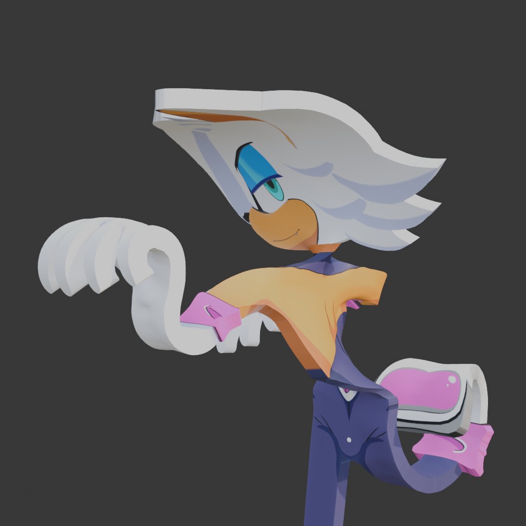 sneaslore's tweet image. as promised, have these femboy Rouge flats to celebrate FFF~ uwu

featuring @NikkiKaji’s design and @rock_n_models’s model x3