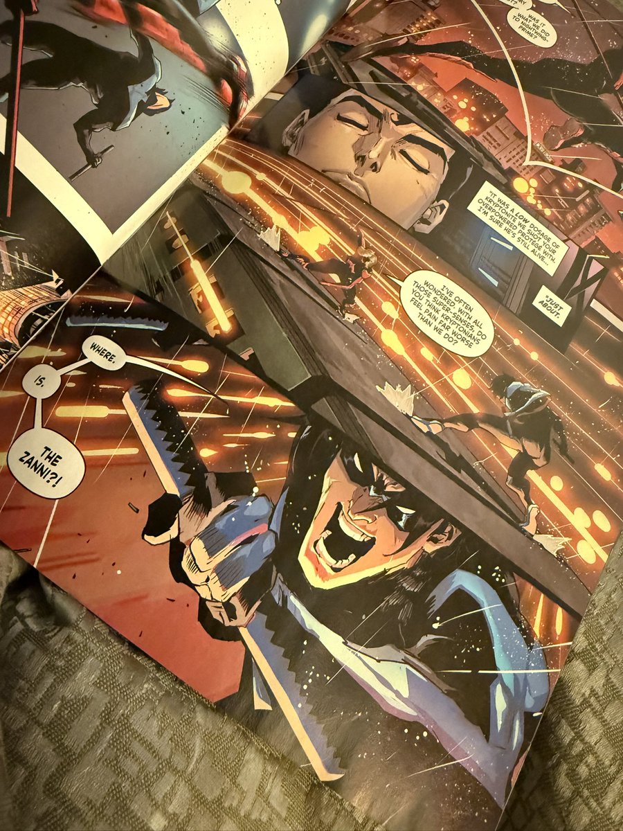 BruceSelina1940's tweet image. Might be the best issue of Dan Watters Nightwing run!

#132 (2025) #DC #Comics