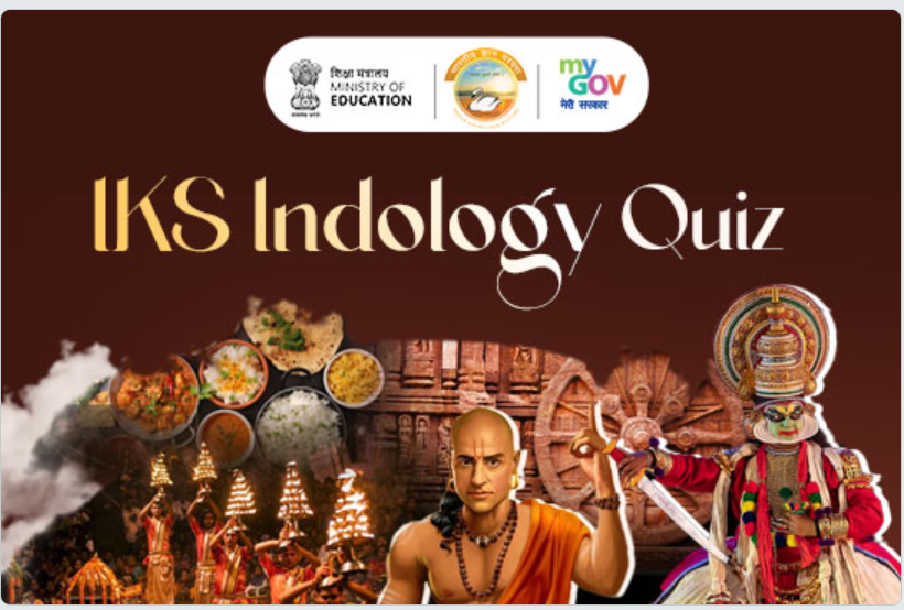 IKS_Media's tweet image. 🧠Explore India’s rich intellectual heritage through quiz based on Samvadasamgrahah &amp;amp; Indian Contributions to Science
📚 Hosted by the IKS Division, @EduMinOfIndia  in collaboration with @mygovindia
Participate here: quiz.mygov.in/quiz/iks-indol…
 @narendramodi @PMOIndia @dpradhanbjp