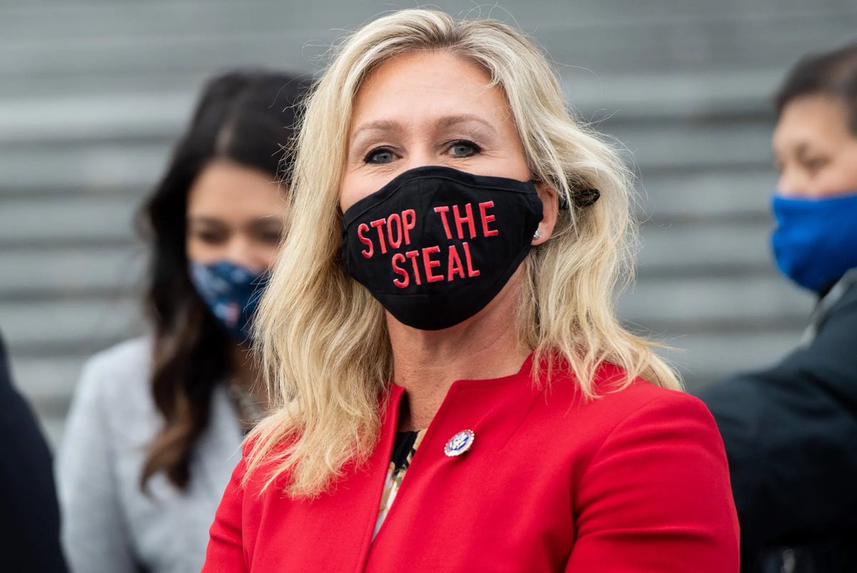 🚨 BREAKING: Marjorie Taylor Greene is leaving Congress in January.

After years of conspiracy theories, attacking election workers, cheering on political violence, and doing everything possible to weaken our democracy — she’s finally on her way out.

And let’s be real: this