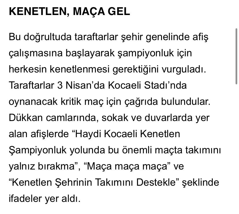 ÇOK BÜYÜKSÜN GÖZTEPEM!