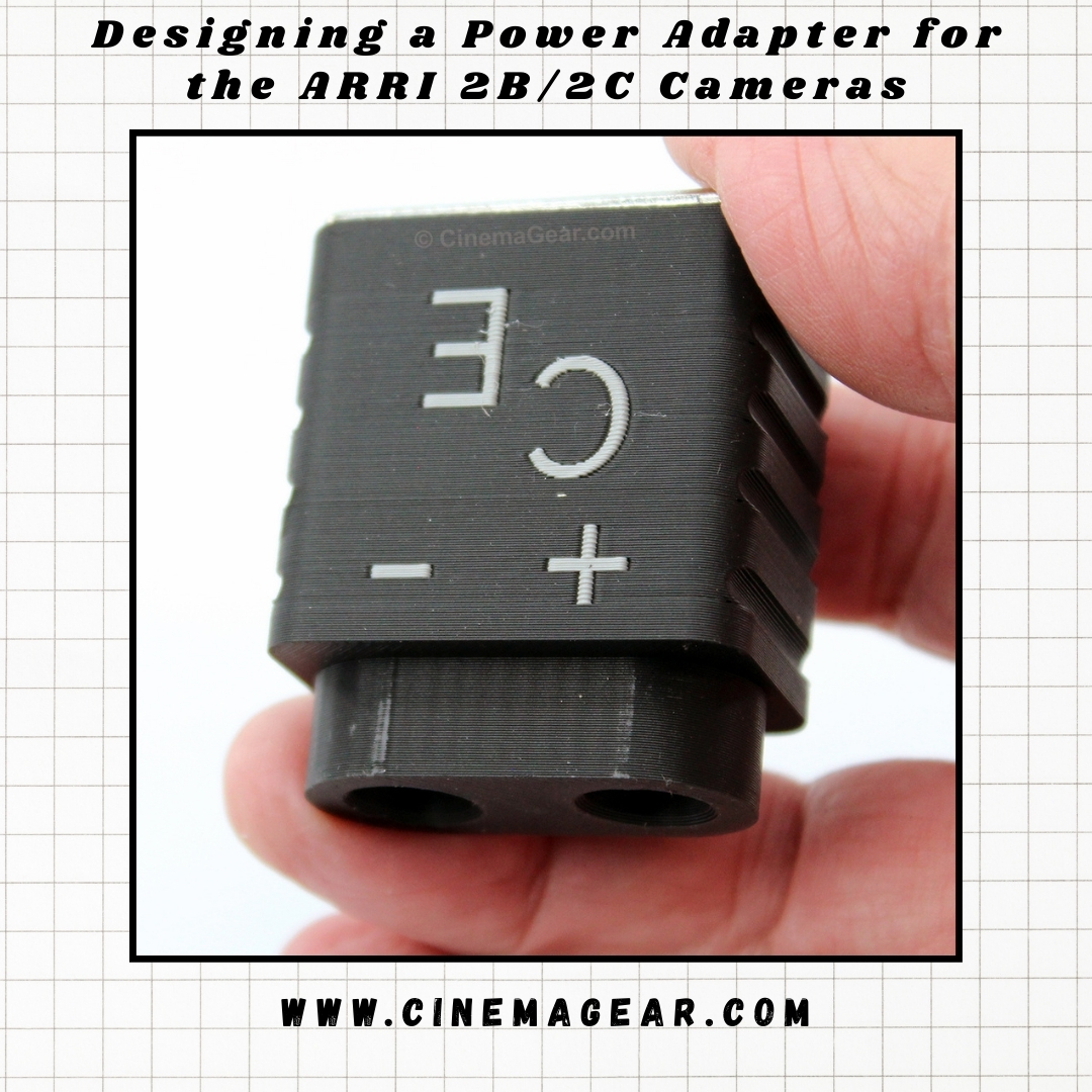 Designing a power adapter for the ARRI 2B/2C cameras:  ln.run/Z0wHn #CinemaGear #arri #arriflex #arri2b #arri2c #cameras #35mm