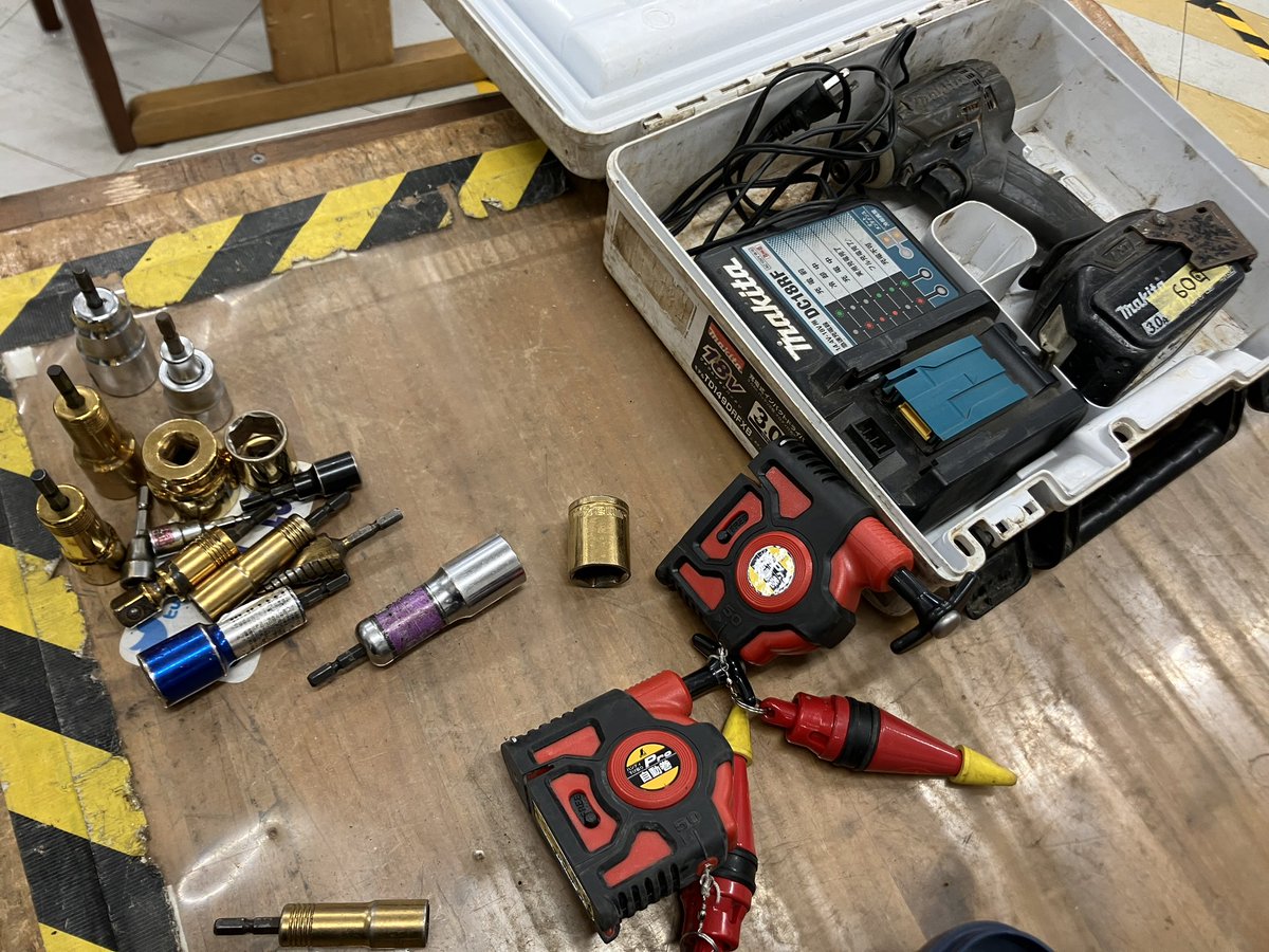 actool_15go's tweet image. 買取リピートありがとうございます🙆‍♀️✨️

バッテリー1個でも大丈夫👌
ソケットビットもしっかりお値段つきました🥰

査定金額提示して
「そんなになった！？」ってお客様がびっくりしてくれるの好きだな〜❤️‍🔥