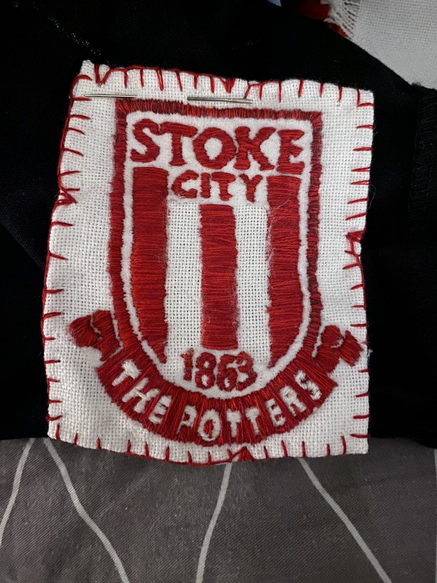 crimheads's tweet photo. Latest badge and I don’t even remember how many I’m on now #stokecityfc https://t.co/f0Tk9gcVX3
