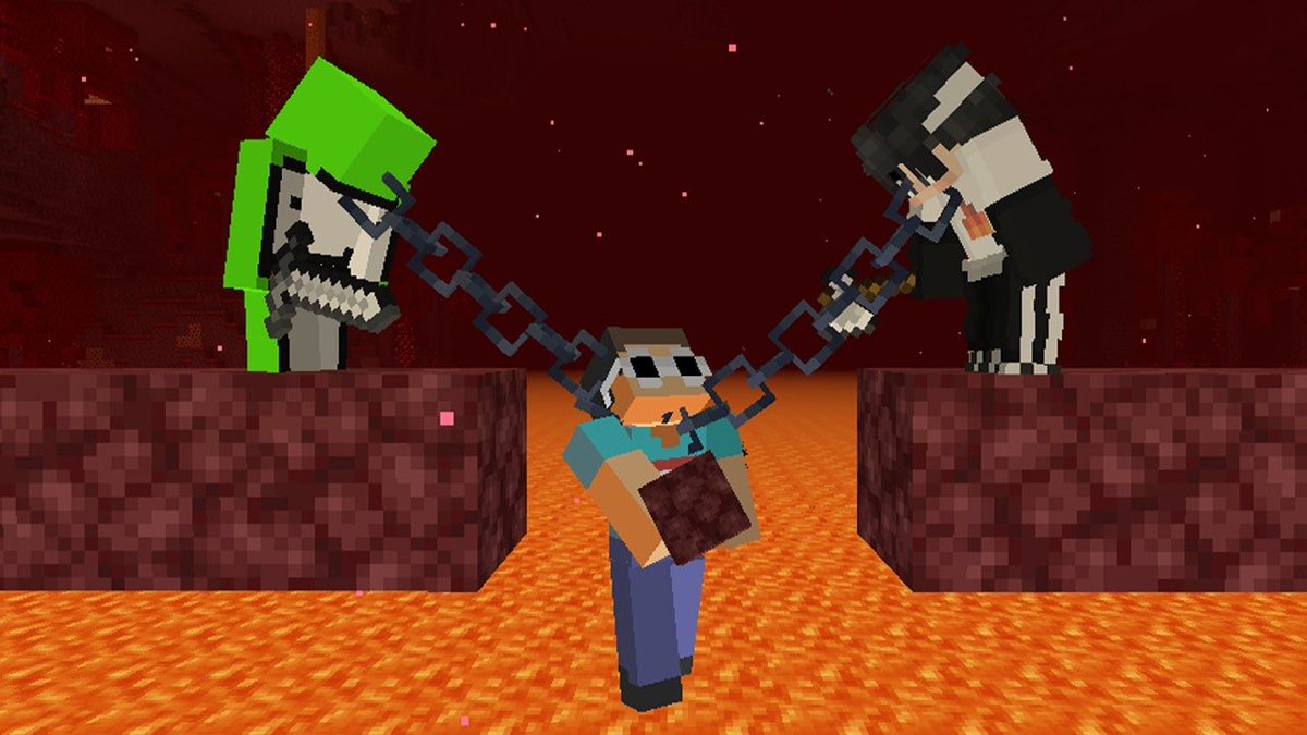 🔴 | Dream posted a new video!!! ⛓️

— Minecraft, But We’re Chained Together 
🔗: youtube.com/watch?v=sNFpE8…