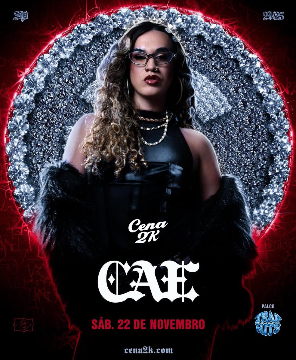 caedobrasil's tweet image. vejo vocês amanhã no cena2K25 💋‼️
