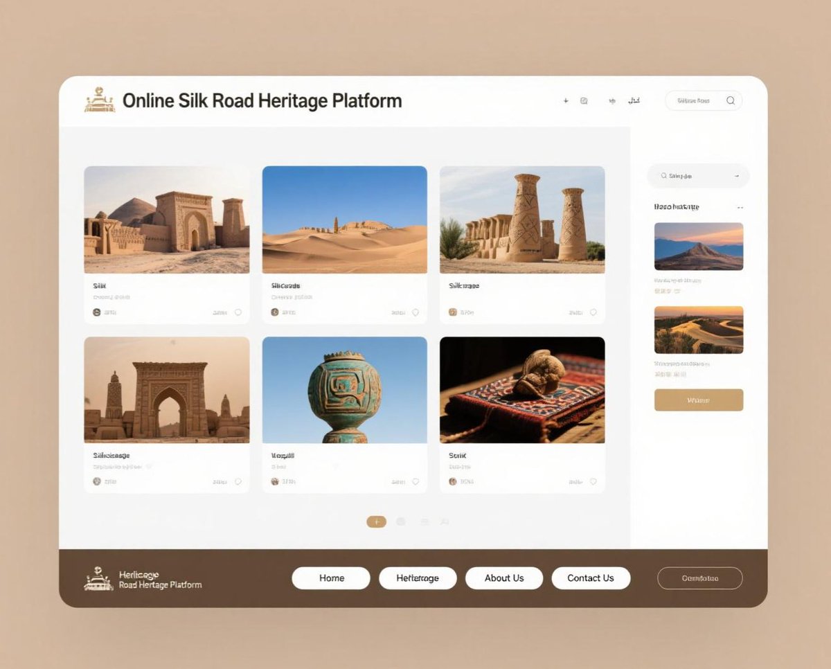 lynel0301's tweet image. Relive centuries of cultural exchange with a platform built to promote mutual respect, dialogue, and education through engaging multimedia and virtual experiences. #CulturalDialogue #SilkRoadSpirit #InteractiveLearning #EthicalHeritage

Learn more here:
sidrastart.com/project/54929f……