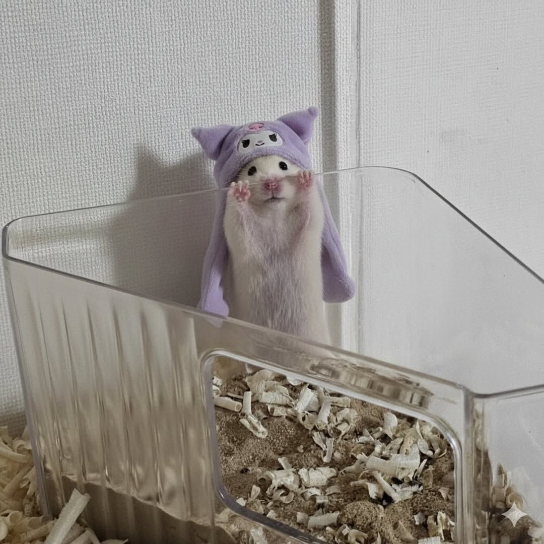 TweetsOfHamster's tweet image. Smol 🐻‍❄️