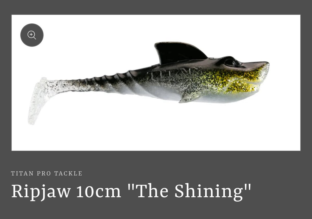 What do we have here? Did Gon’ Fishing collab with Titan Pro Tackle for a new mythic bait? 

Yes. titanprotackle.com/ripjaw-19cm