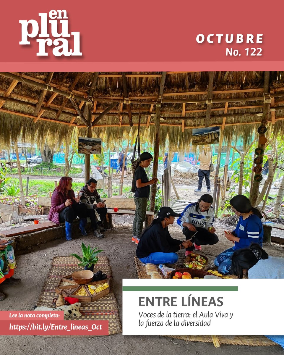 🗣️En Plural 122/ Entre líneas
Con fuego, plantas y palabras nos acompañó Marinella, mayora y curandera del pueblo Pijao. "El Aula Viva es un oasis". Así celebramos la diversidad étnica y cultural en la #UNAL
Lee la nota completa en bit.ly/Entre_lineas_O…
#BienestarUNAL #EnPlural