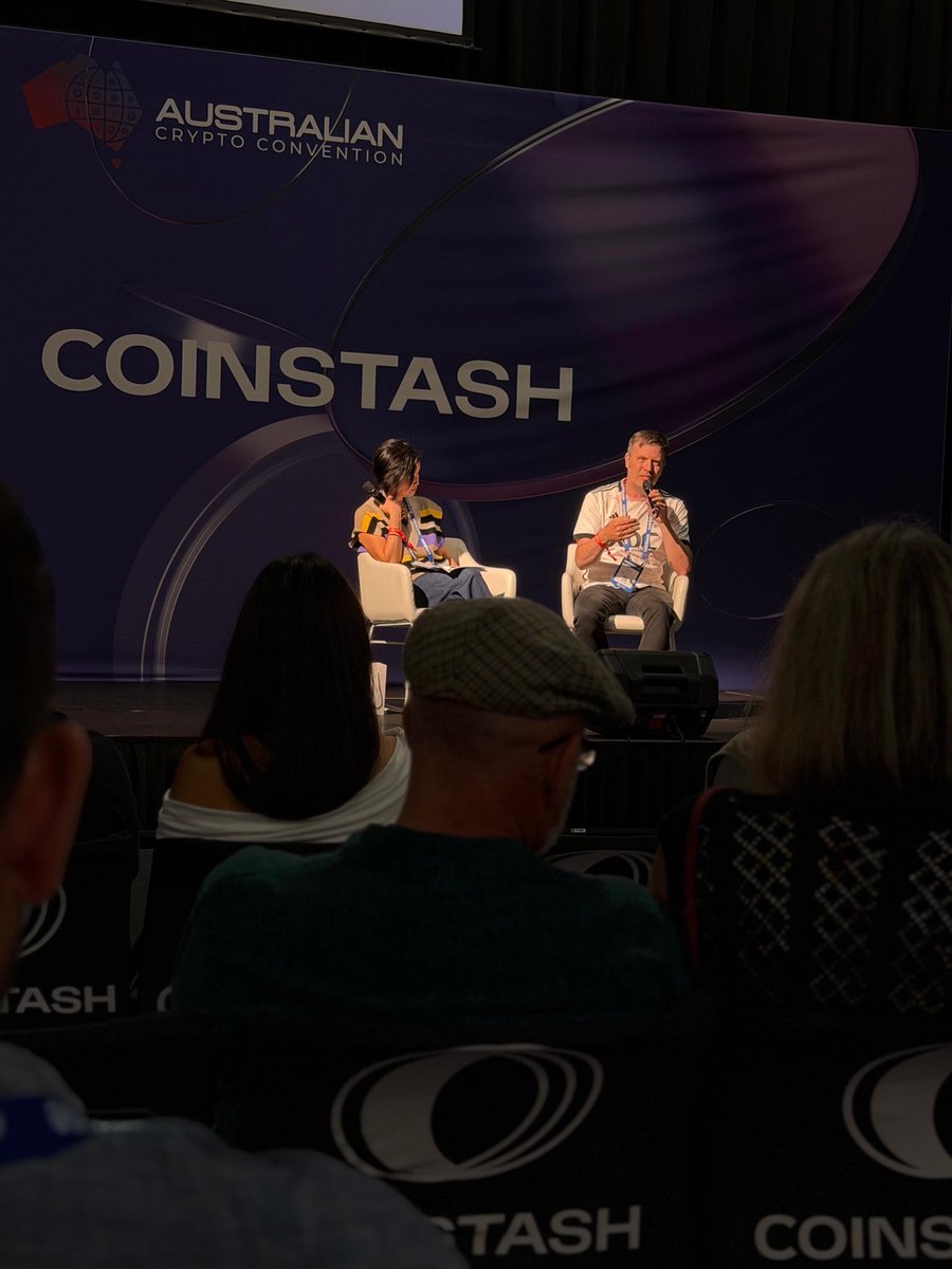 CloudTechGrp's tweet image. Our General Manager, Lucia Uen is joined by Sean White of XDC Network as they cover #blockchains complicated coming of age at the Australian Crypto Convention 💪📸

Come say hi to Lucia or Sean at our CobWeb Pay Booth #5 🕸️