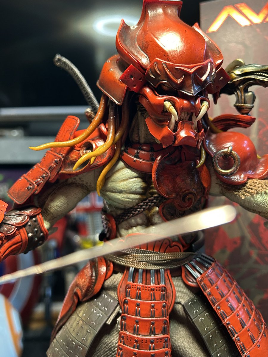 アーティストコレクション 赤鬼サムライ・プレデター（竹谷 隆之 ｘ 鬼木 祐二） アーティスト・コレクション 1/6 赤鬼サムライ・プレデター(竹谷隆之 x