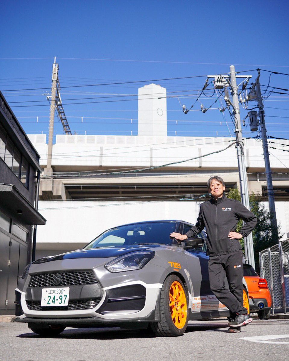 準備完了🆗
明日は富士スピードウェイのスイフトマイスター決定戦でお会いしましょう♪