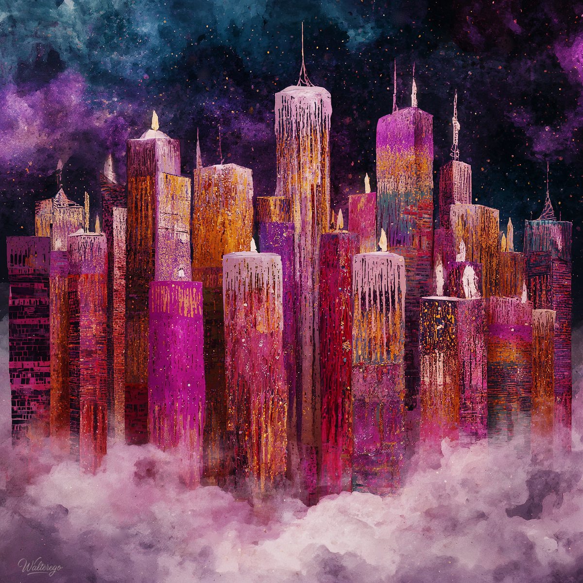 Walt3rEg0's tweet image. QT Candle Art

TFTT dear @Runtelart
@JujubeTing would you like to join?

Candle City
A city shaped by light and rising warmth, where every flame feels like a quiet heartbeat in the night.
#AIart #CandleArt #Cityscape