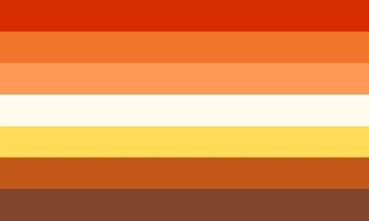 mlpkiii's tweet photo. combined the butch flag & the bear flag to represent myself ๐ #butch #bear #butchbear #queer #transgender #dyke #faggot https://t.co/F4wW1K5IHV