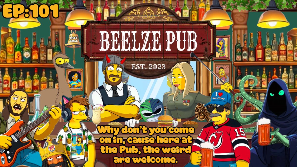 🍻The Company Boys are having their union meeting at the Pub, even though I explained to them, three men aren’t much of a union. But you should stop by BeelzePub tonight at 11pm PST. With guests <a href="/djAxisRR/">ᴰᴶAxis (Seth the Dragon)</a> <a href="/InsidiousBliss_/">InsidiousBliss</a>  and the regulars <a href="/anasgameland/">anasgameland</a> <a href="/PaulHadouken/">Paul Hadouken</a>