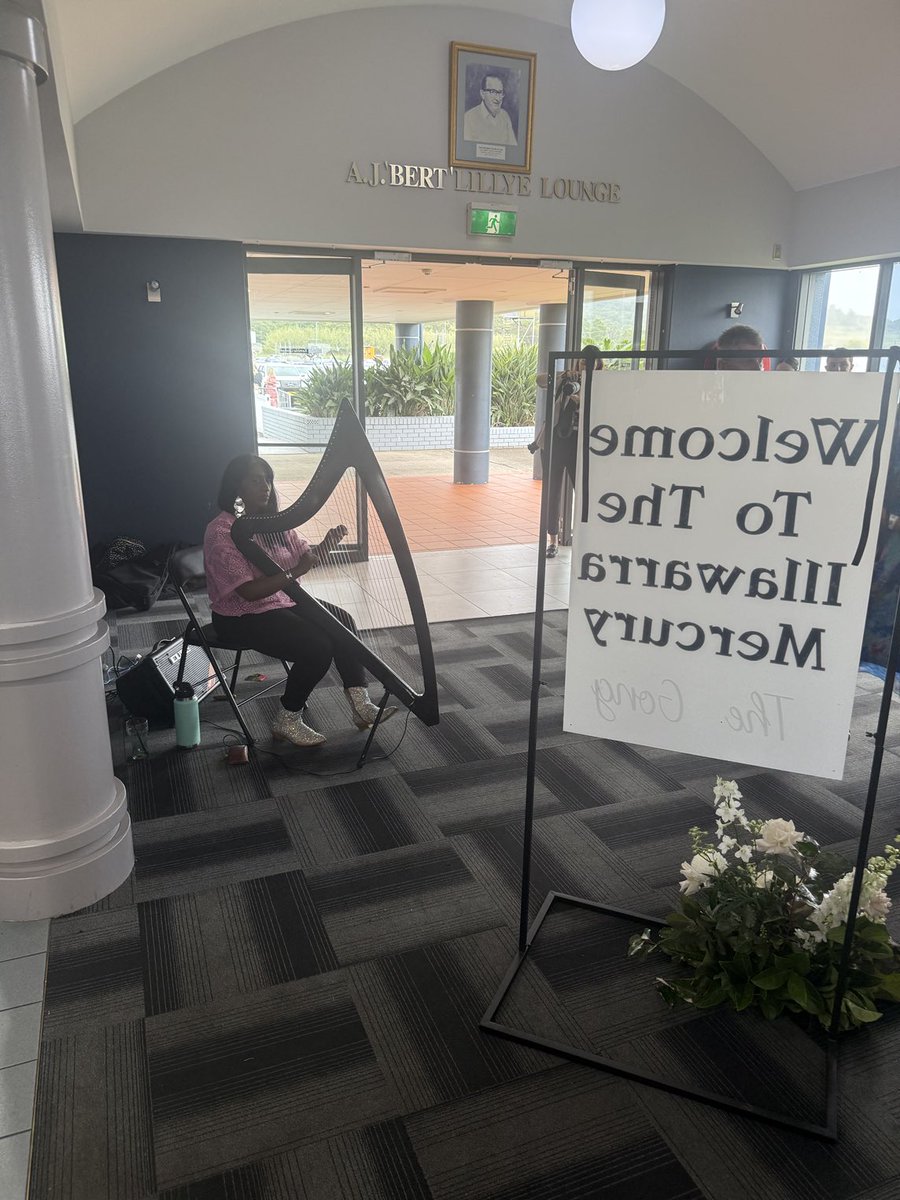 They used to be a bookmaker stand here, can you see the irony?