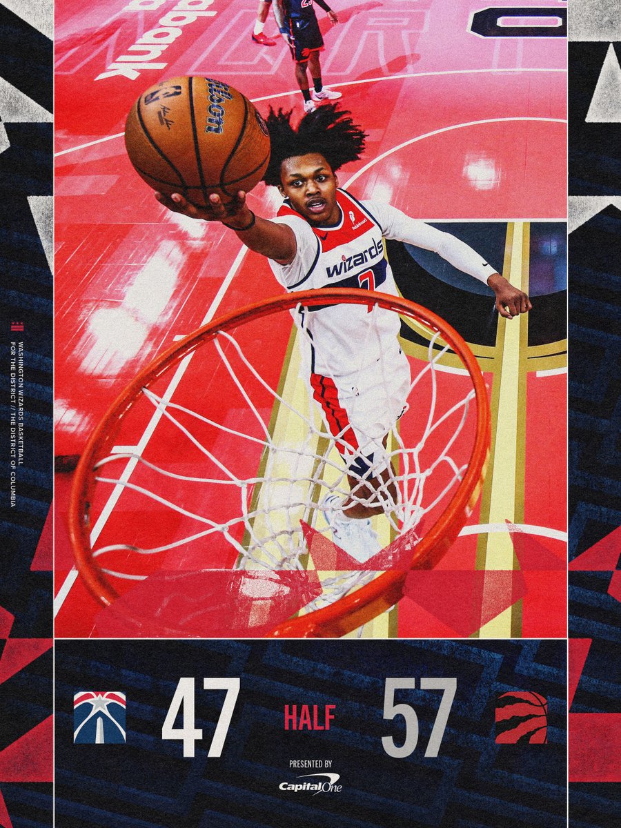 🔴 🔴 ⚪ ⚪ 

#ForTheDistrict | @CapitalOne 