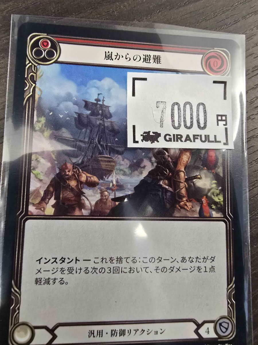 嵐からの避難 7000円 1枚だけの会場限定特価！ R2終わりにでもお待ちし