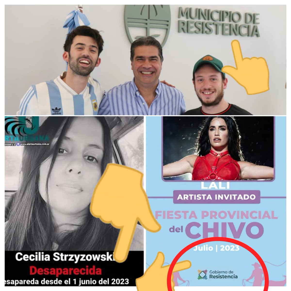 ladymoskigna's tweet image. Ahora entienden por qué Pedro Rosemblat y Lali Depósito nunca se pronunciaron en contra del Clan Sena y el gobierno de Capitanich? 

No entiendo por qué esta mujer sigue siendo una gran abanderada del feminismo.