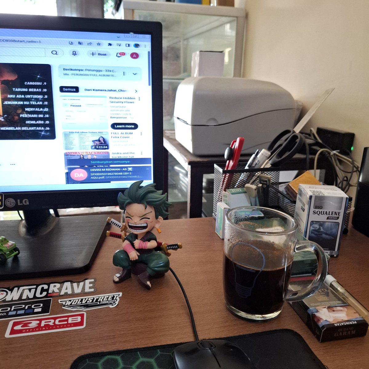 RidwanMramdani's tweet image. kerja di wekeend.