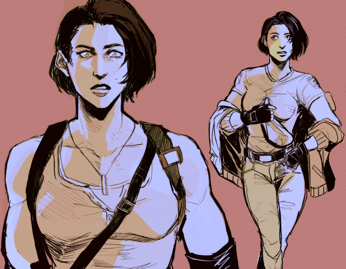 skelesass's tweet image. very quick sketches
#REBHfun #ResidentEvil #JillValentine #sketch