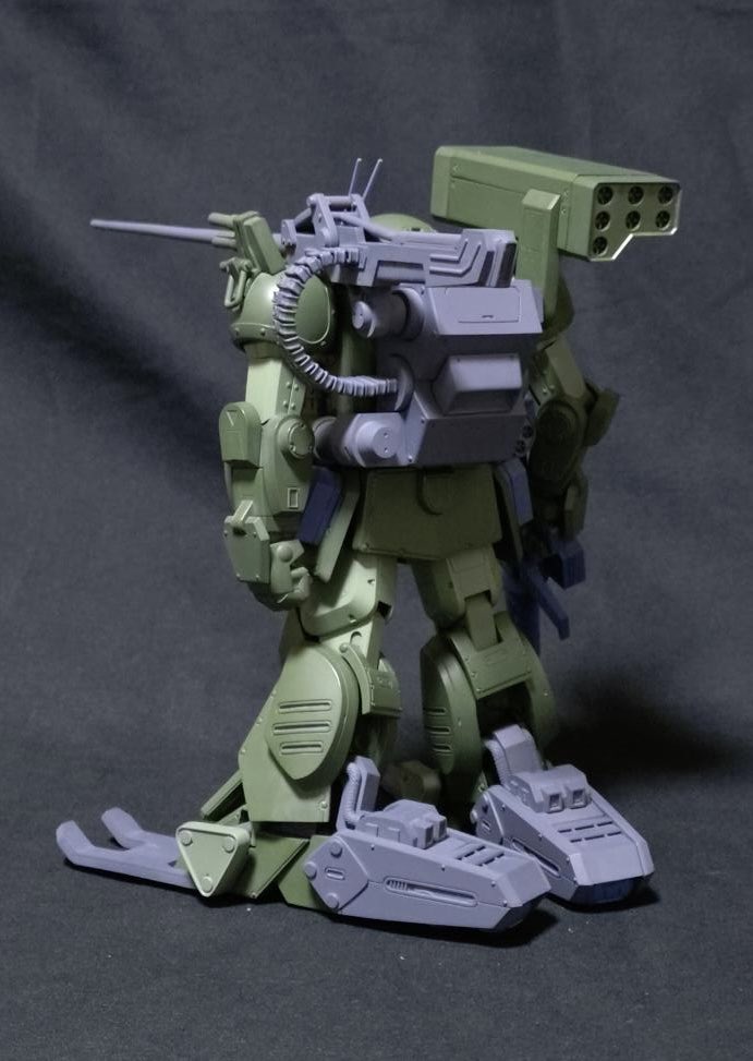 ボトムス総模演　告知

1/24 バーグラリードッグ　赫奕たる異端

ウェーブ社1/24スコープドッグを使用したトランスキット。

原型製作　河野眞也・松村年信
定価　19800円(税込)

詳細は下に続きます。

#ボトムズ総模演