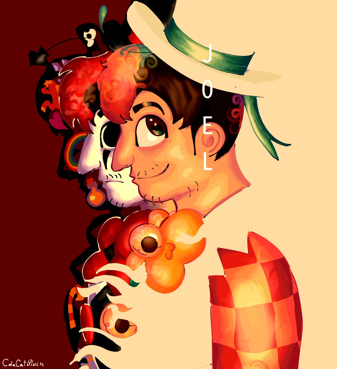 ColaCatBlock's tweet image. Joel smallishbeans + that one paprika poster #hermitcraft #hermitcraftfanart #smallishbeans #smallishbeansfanart