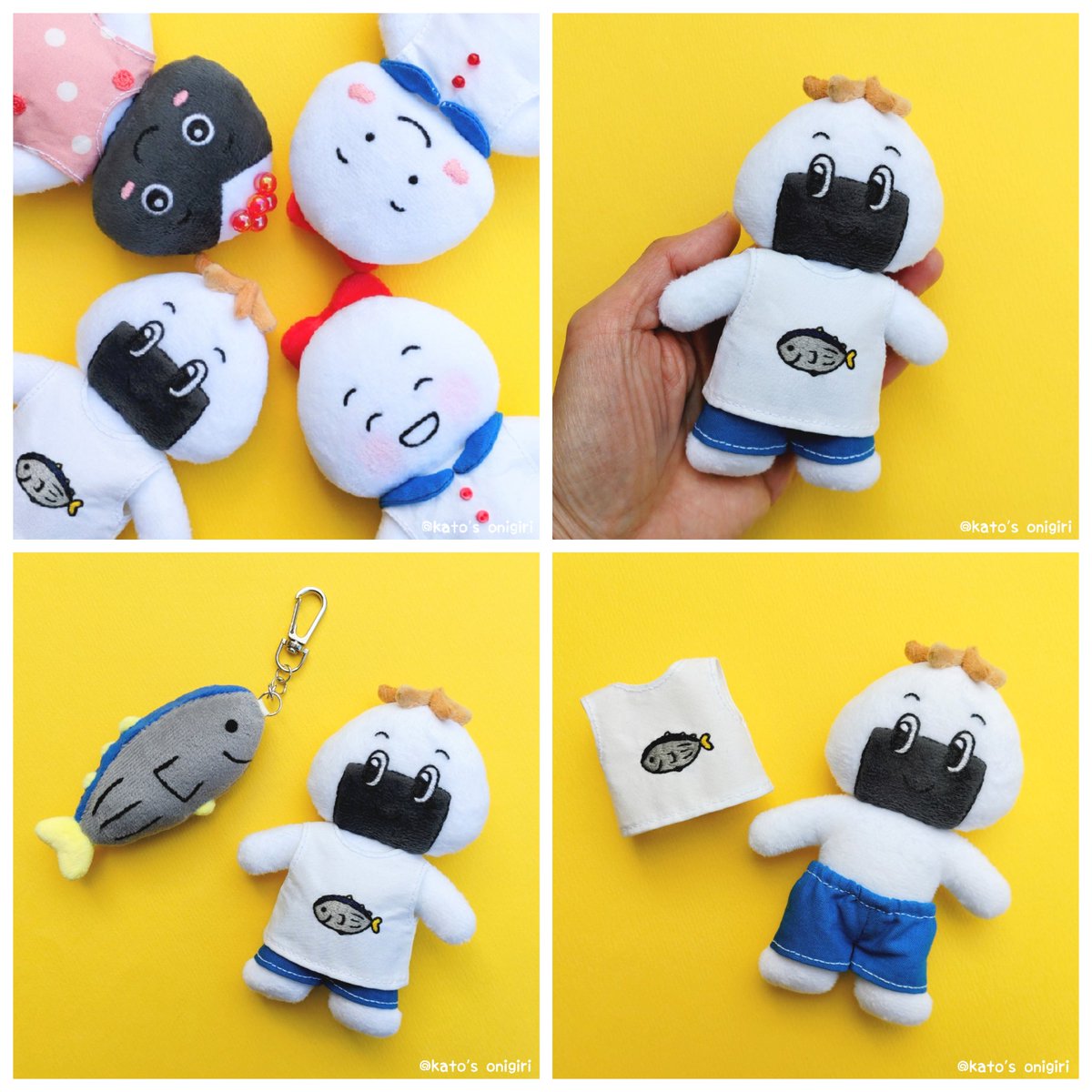 おかかくんのぬいぐるみを作りました😋🍙🐟🪡💕あたまにのっているのはかつお節です✨ぬいぐるみ生地で作ったら、サイズ感と色味がまるで柿の種😂ハンドメイドマルシェ名古屋(2026/1/31のみ出店)に持って行く予定です🥰
#ぬいぐるみ #おかか #かつお節 #おにぎり #ハンドメイドマルシェ名古屋